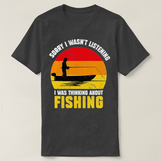 Sorry, dass ich hörte, dass ich über Fishi nachdac T-Shirt (Design vorne)