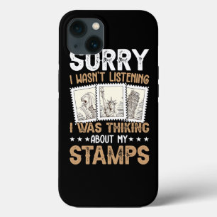 Sorry, dass ich hörte lustige Briefmarke zu sammel Case-Mate iPhone Hülle