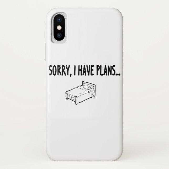 Sorry, dass ich Pläne habe Case-Mate iPhone Hülle (Rückseite)