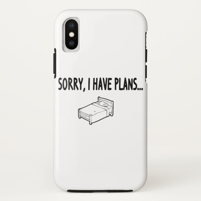 Sorry, dass ich Pläne habe Case-Mate iPhone Hülle (Rückseite)