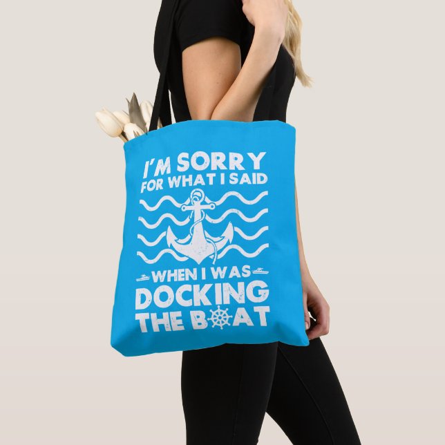 Sorry Dock the Boot Funny Boat Captain Sailing (Von Nahem)