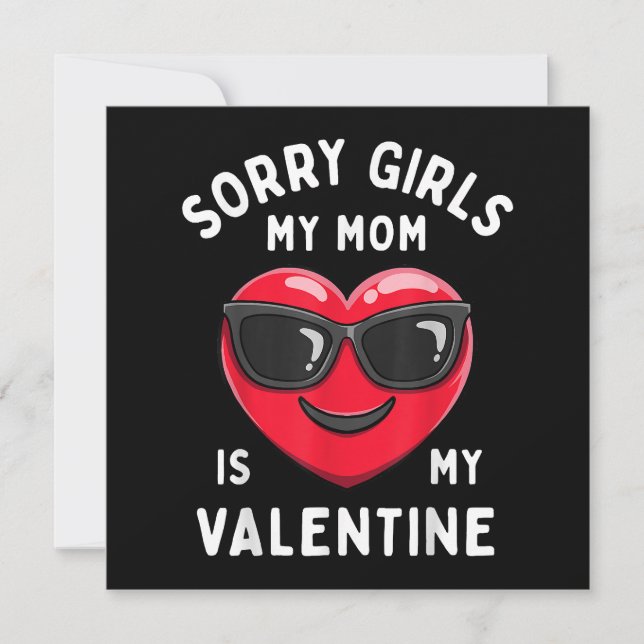 Sorry Girls, meine Mama ist mein Valentine Valenti (Vorderseite)