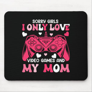 Sorry Girls Only Liebe Video Game Gamepad Mama Val Mousepad
