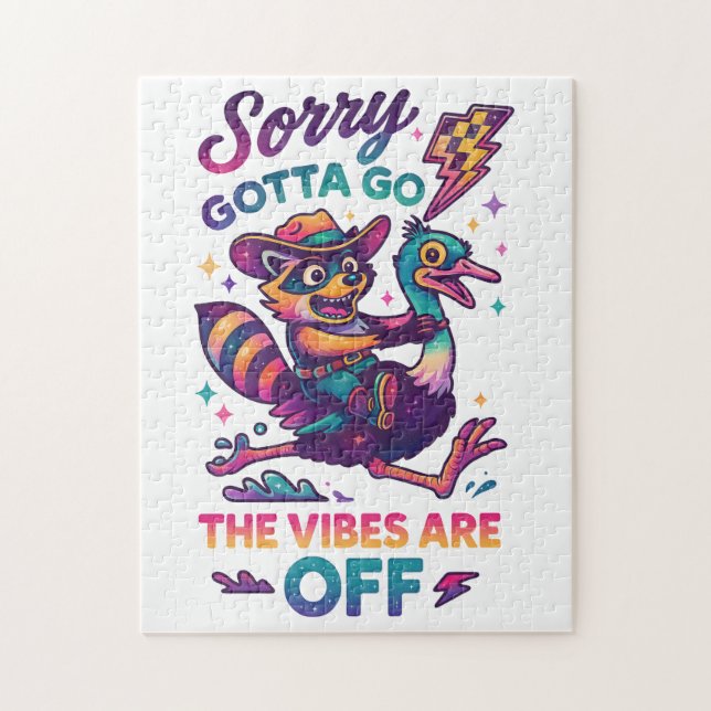 Sorry Gotta Go... Puzzle (Vertikal)