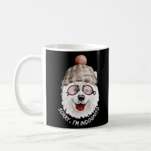SORRY I BIN INDOGNITO (Japanischer Spitz) lustiger Kaffeetasse