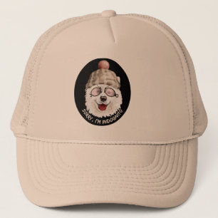 SORRY I BIN INDOGNITO (Japanischer Spitz) lustiger Truckerkappe