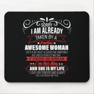 Sorry, ich bin bereits am Valentinstag Mousepad