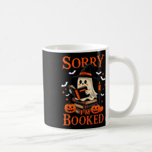 Sorry, ich bin Ghost Reading Book Lover Lehrer geb Kaffeetasse