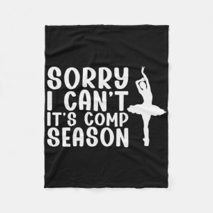 Sorry, ich kann nicht Comp Saison Cheer Gilrs Comp Fleecedecke
