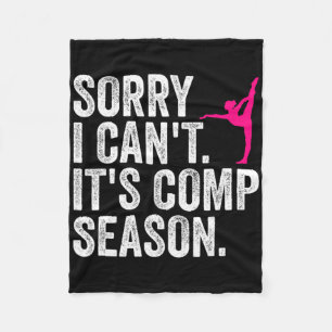 Sorry, ich kann nicht Comp Saison Cheer Gilrs Comp Fleecedecke