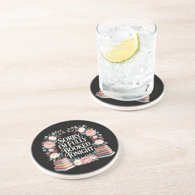 Sorry I'M Fully Booked Tonight Getränkeuntersetzer (Seite)
