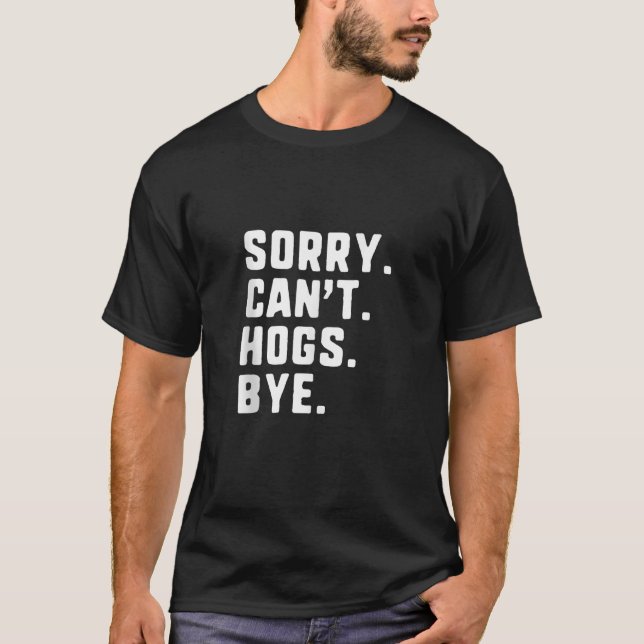 Sorry, kann Hogs durch die lustige Jagd Jäger Tank (Vorderseite)