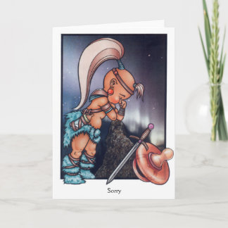'Sorry Karte