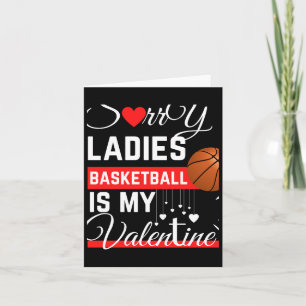 Sorry Ladys Basketball Karte