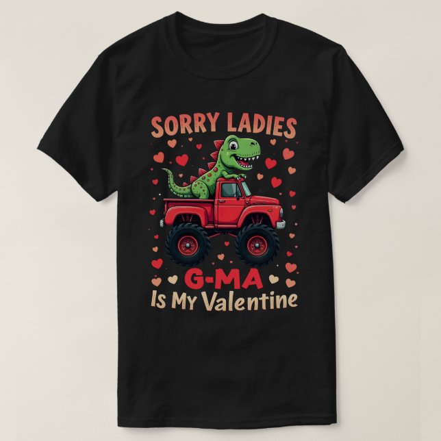 Sorry Ladys G-Ma ist mein Valentine T-Shirt (Design vorne)