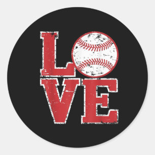 Sorry Ladys my Heart gehört zu Baseball Boy Vale Runder Aufkleber