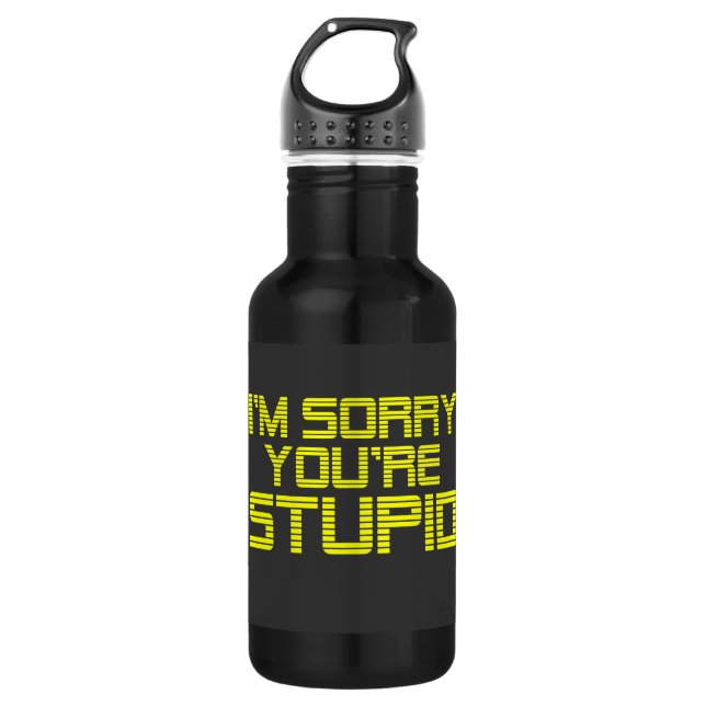 Sorry Lemonade Trinkflasche (Vorderseite)