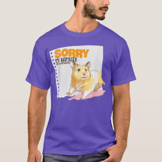 Sorry, mein Hamster Ate Meine Hausaufgaben Hamster T-Shirt