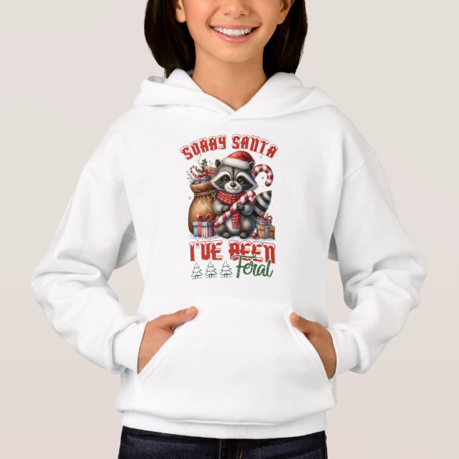 Sorry Santa Hoodie (Vorderseite)