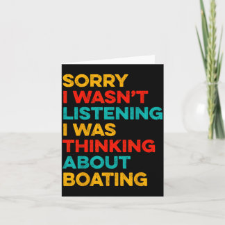 Sorry wasn't listening thinking about boating karte