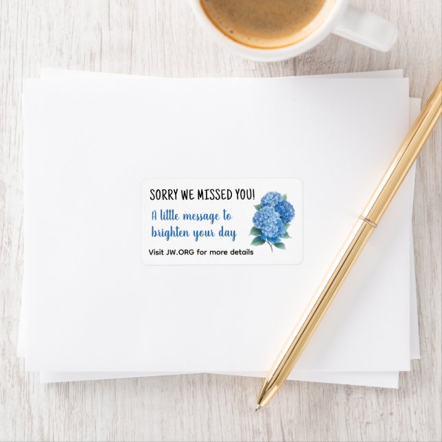 Sorry, wir haben Ihre Ministeriumslieferungen verp Adressaufkleber (Insitu)