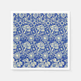 Sorta Blue Calico Serviette