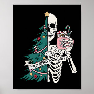 Sorta merta sorta beängstigende Weihnachten Poster