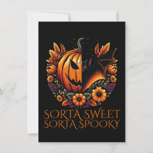 Sorta Sweet Sorta Spooky Dankeskarte