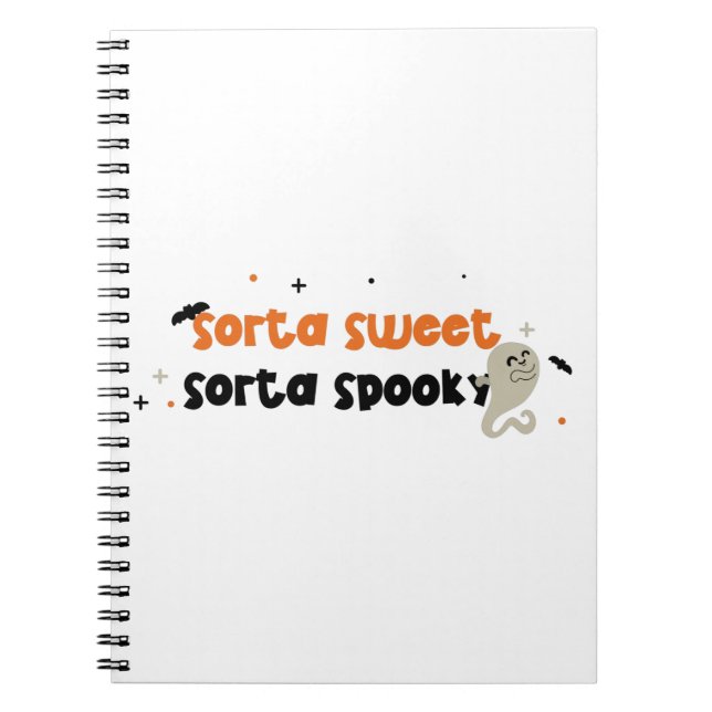 Sorta Sweet Sorta Spooky Notizblock (Vorderseite)