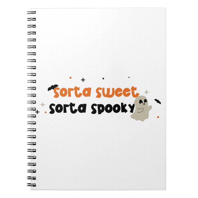 Sorta Sweet Sorta Spooky Notizblock (Vorderseite)