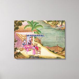 Sortieren der Kokons Leinwanddruck