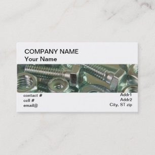 sortierte Befestiger Visitenkarte