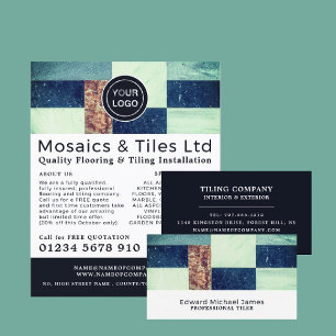 Sortited Tiles, Flotter, Tils Advert Flyer