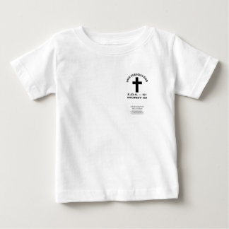 SOS G RETTETE UNSERE SOUL GOD T WOLM.FAITH BABY T-SHIRT