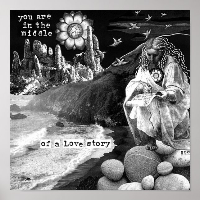 SOS Sie sind in der Mitte einer Liebe Story Poster (Vorne)