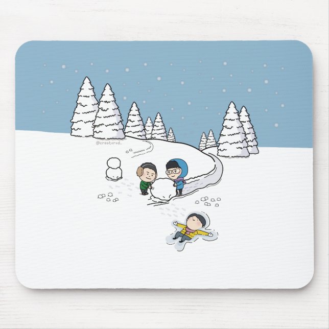 sosoHoney(55) Winter Mousepad (Vorne)