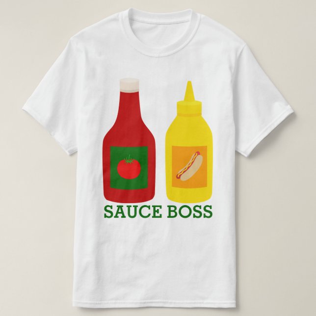Soße-Chef T-Shirt (Design vorne)