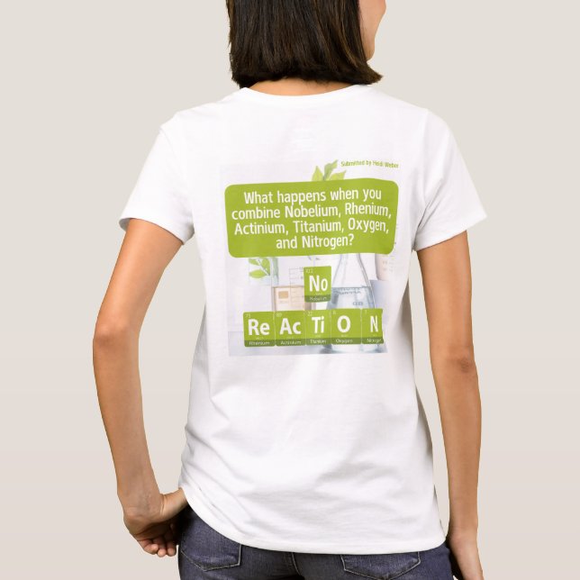 SOT - Toxisch lustig - Keine Reaktion T-Shirt (Rückseite)