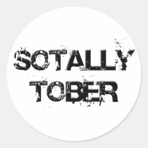 SOTALLY TOBER RUNDER AUFKLEBER