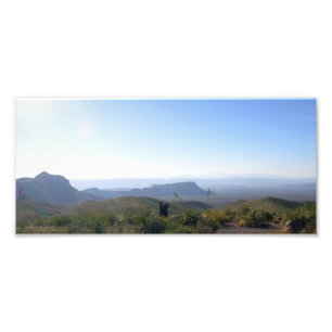 Sotol Vista Blick, Big Bend Nationalpark Fotodruck