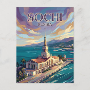 Sotschi Russland Postkarte