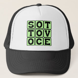 Sotto Voce, In einer leisen Stimme Italienischer A Truckerkappe