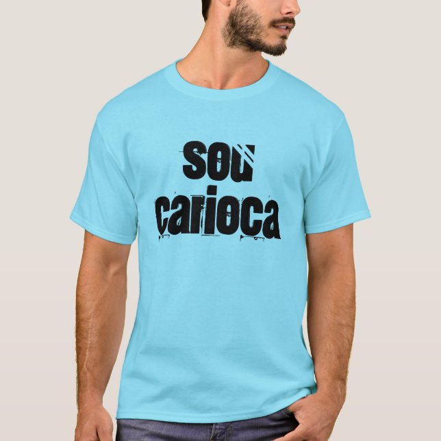 sou carioca camiseta T-Shirt (Vorderseite)