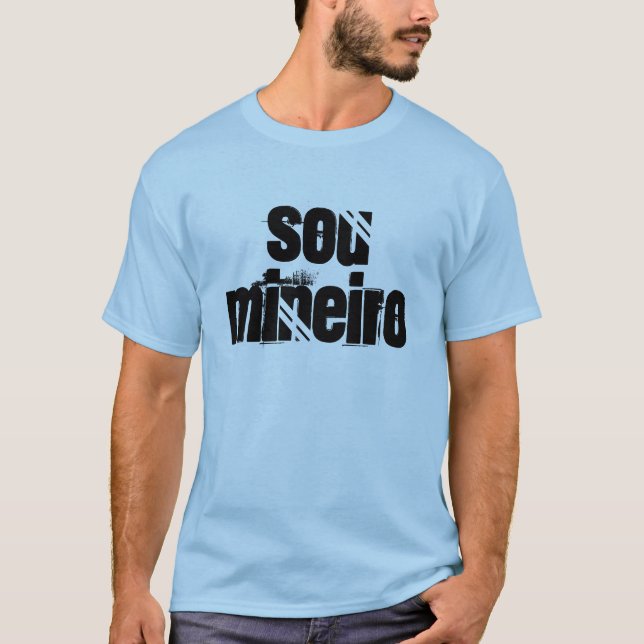 sou mineiro camiseta T-Shirt (Vorderseite)