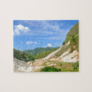 Soufriere Vulkan in St Lucia Puzzle
