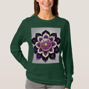 "Soul Blossom Emblem" Langärm T-Shirt