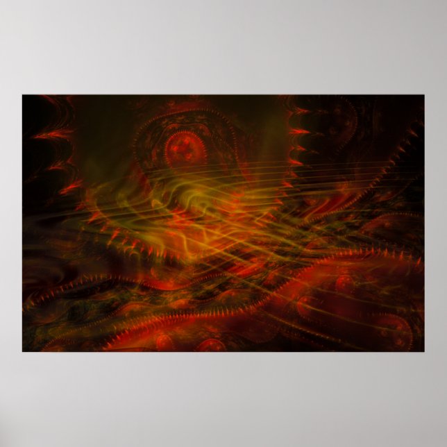 Soul Catcher Fraktal Flame Poster (Vorne)