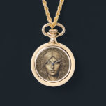 Soul Connections Gold-Kette Armbanduhr<br><div class="desc">Das Design von "Soul Connections" zeichnet sich durch die Phrase in einem lebendigen, goldfarbenen, schönen Engelbild aus, das eine visuell auffällige und dynamische Darstellung schafft. Die Farben, die im Text verwendet werden, rufen ein Gefühl von Energie und Verbindung hervor und reflektieren die Bedeutung hinter der Phrase. Das Design ist einfach...</div>