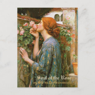 Soul der Rose vor Raphaelite CC1004 Postkarte