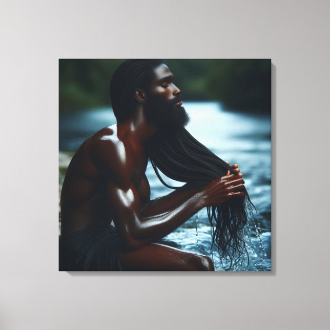 Soul des Flusses Leinwanddruck (Vorderseite)